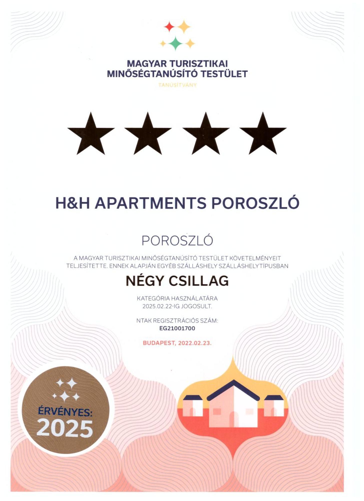 H&H Apartments Poroszló Εξωτερικό φωτογραφία